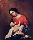 Madonna with Child by Francisco de Zurbaran